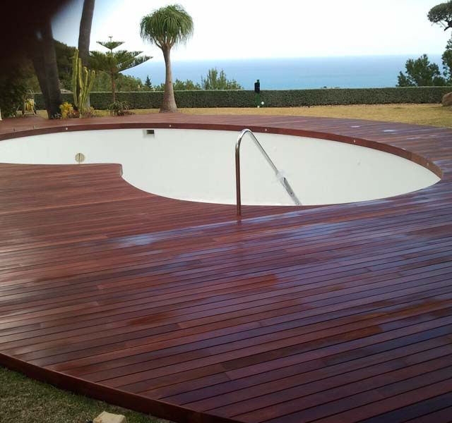 Tarimas Parquet Vega Baja Stylo piscina